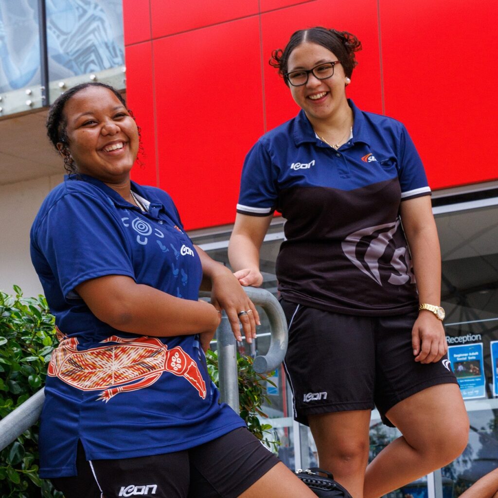 SEDA College students smiling